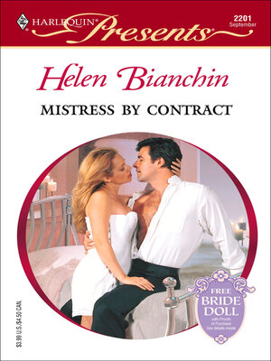 cover image of Mistress by Contract